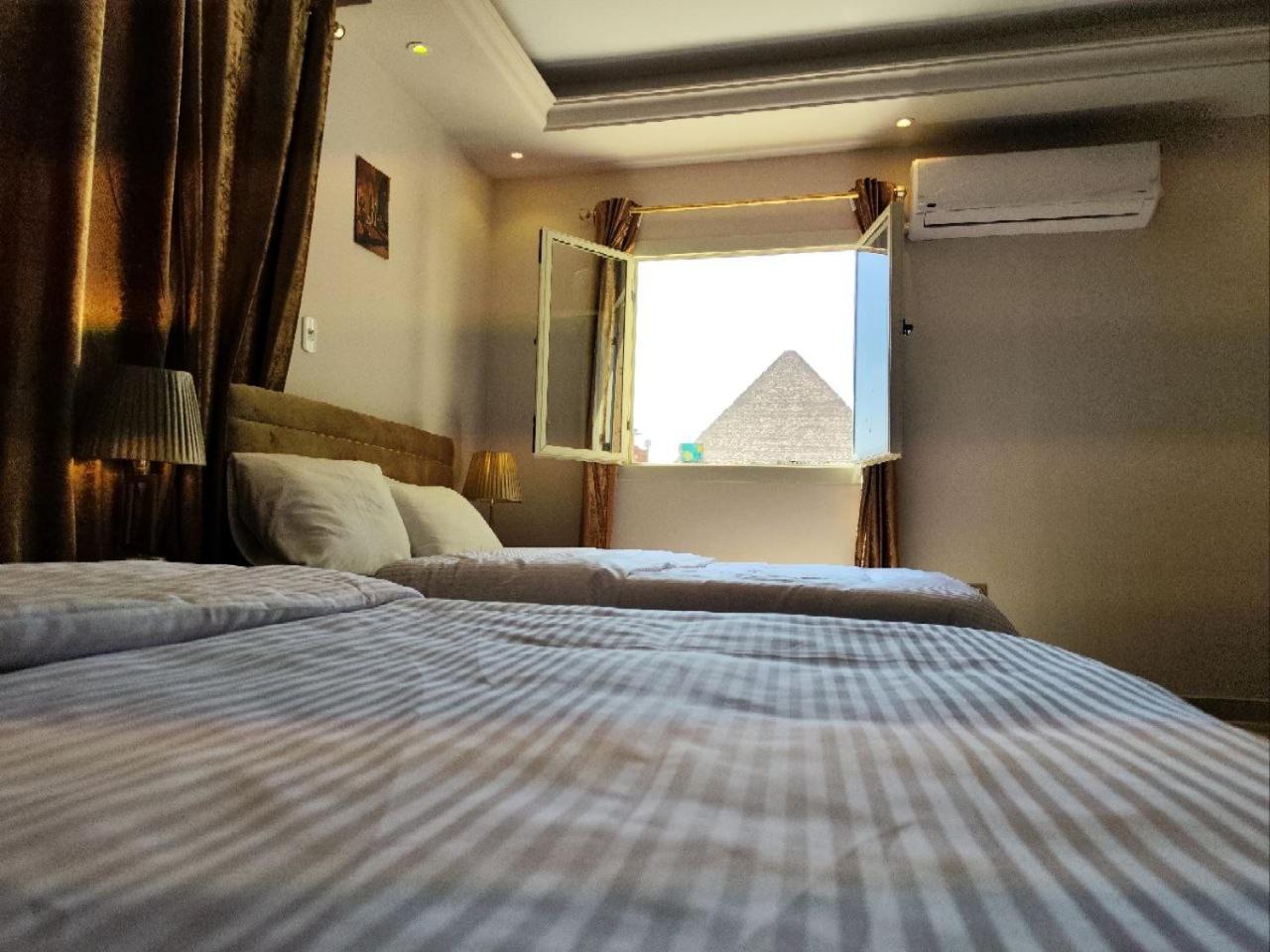 Hur Pyramids Land Inn Kafret el-Gabal Extérieur photo