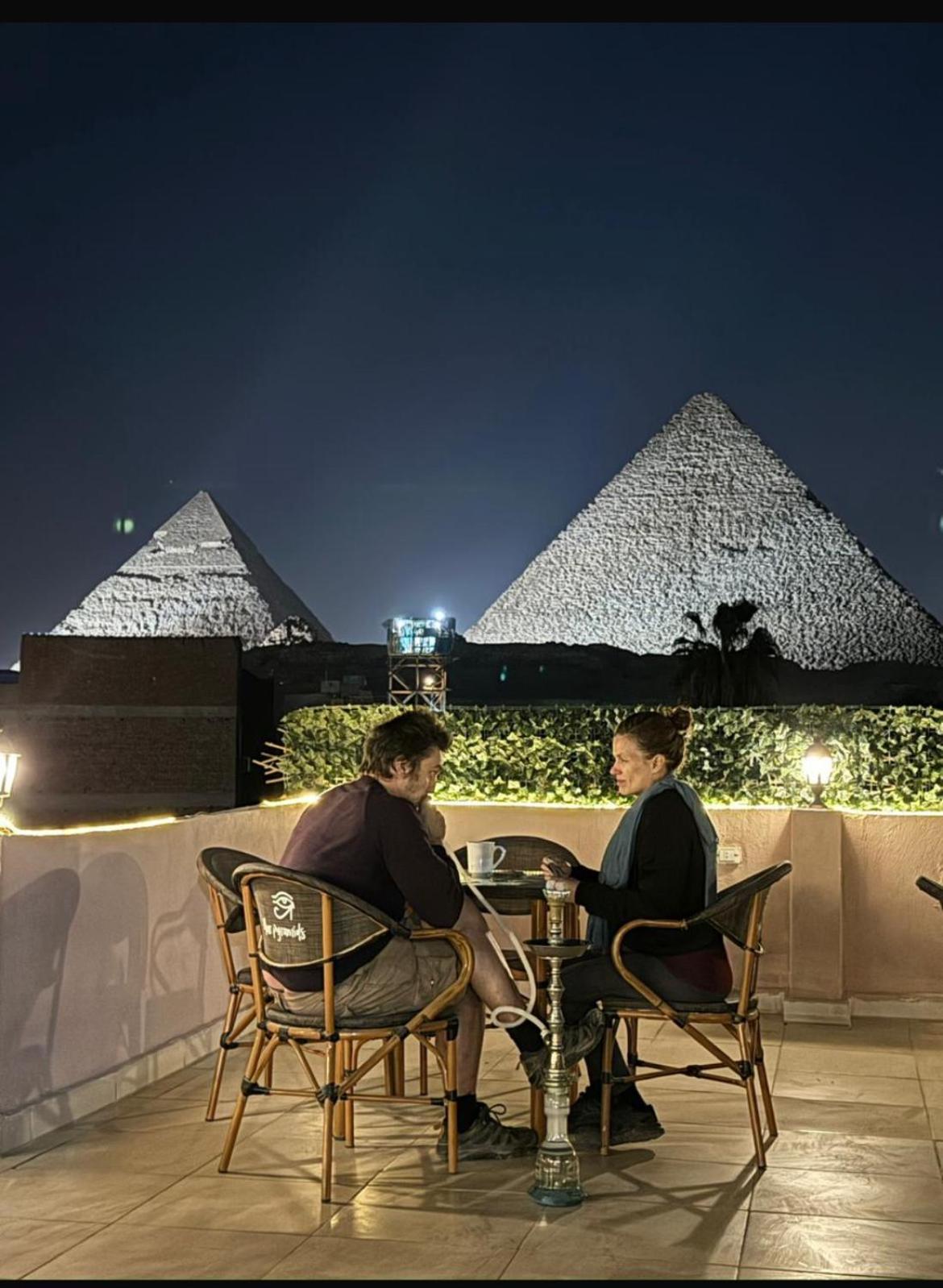 Hur Pyramids Land Inn Kafret el-Gabal Extérieur photo