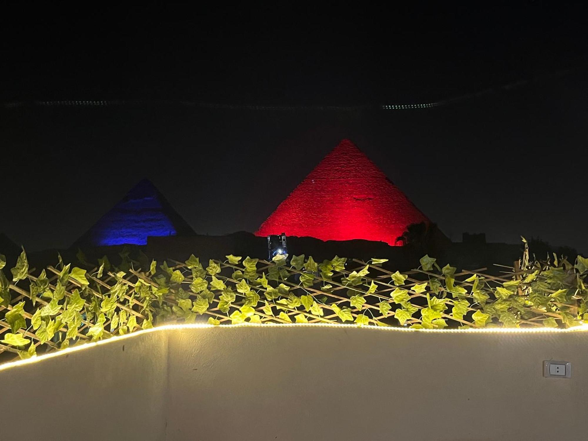 Hur Pyramids Land Inn Kafret el-Gabal Extérieur photo