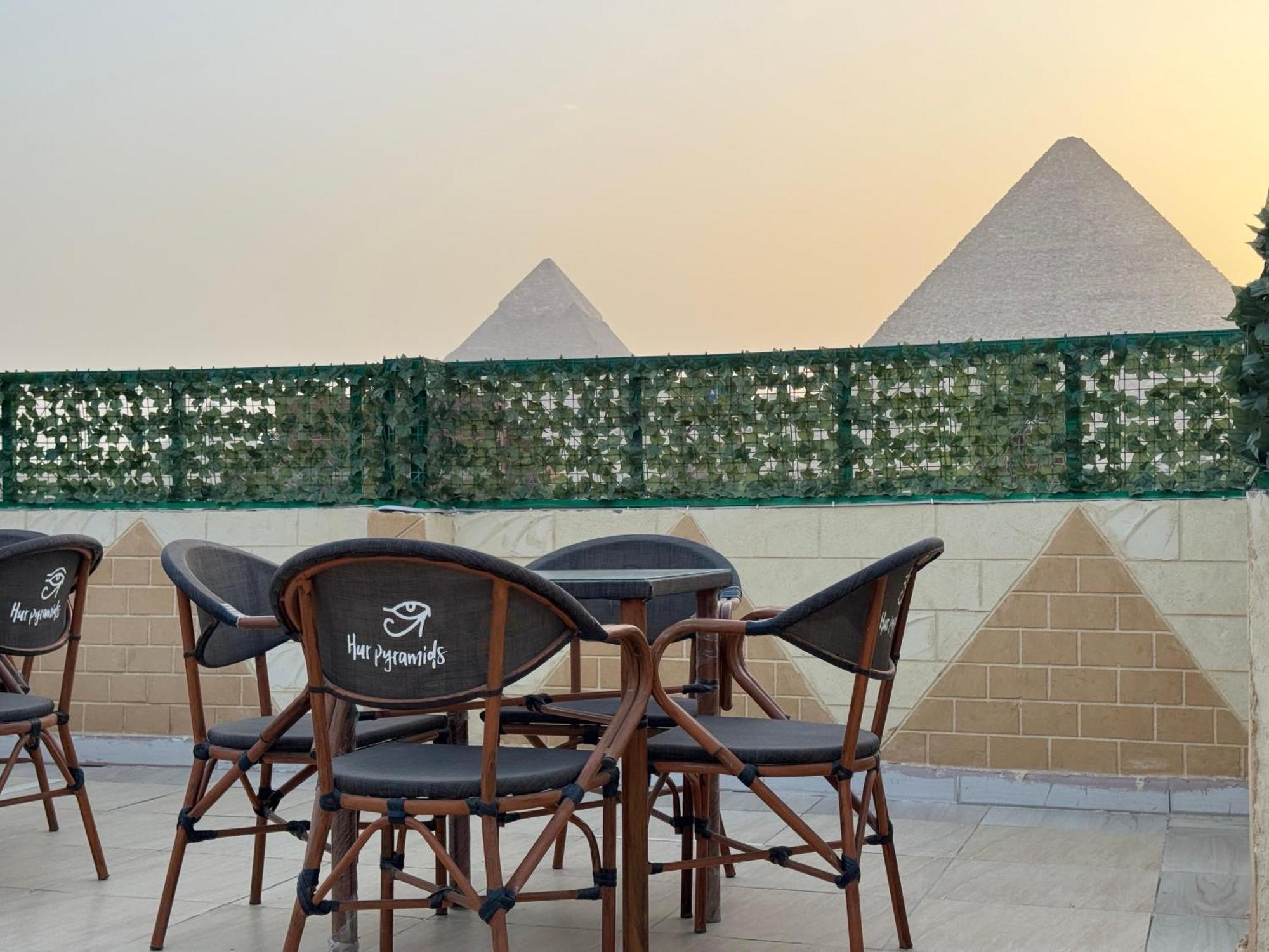 Hur Pyramids Land Inn Kafret el-Gabal Extérieur photo