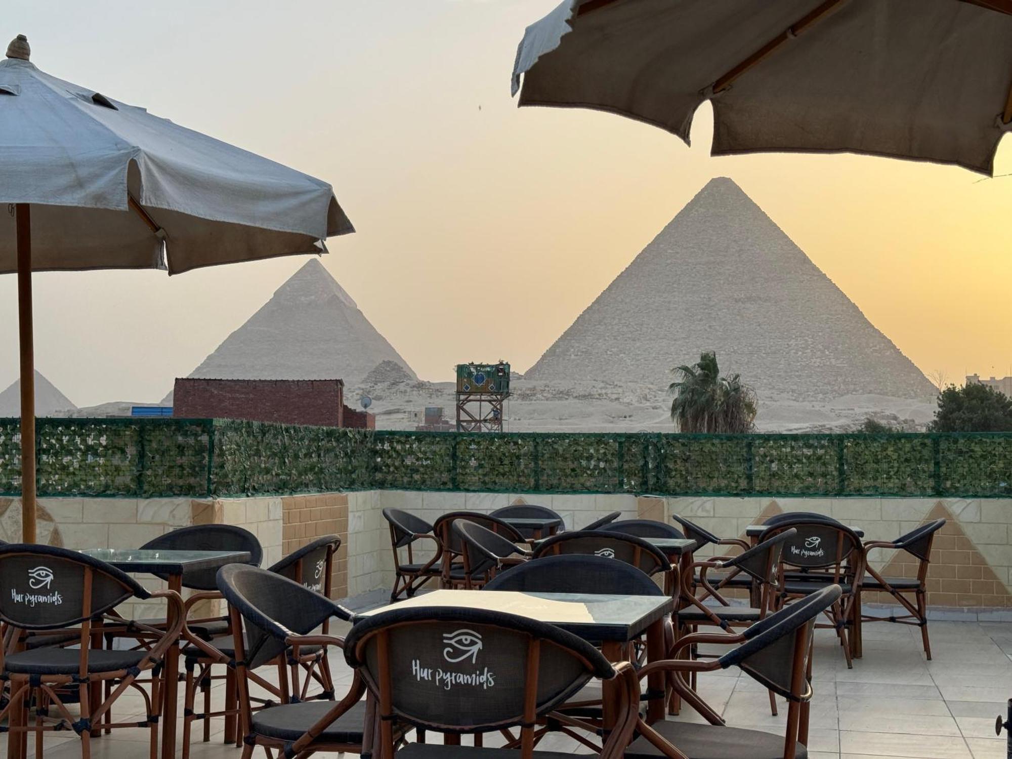 Hur Pyramids Land Inn Kafret el-Gabal Extérieur photo
